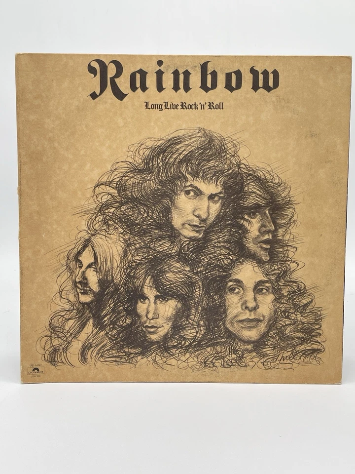 RAINBOW LONG LIVE ROCK N ROLL 12" LP VG+ VINYL RECORD FIRST PRESS POLYDOR 1978 - Image 1 of 4