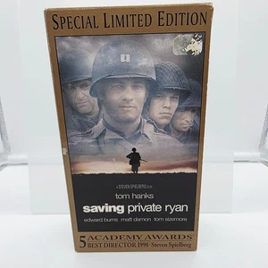 Saving Private Ryan VHS 1998 War Special Limited Edition Paramount - Foto 1 di 1