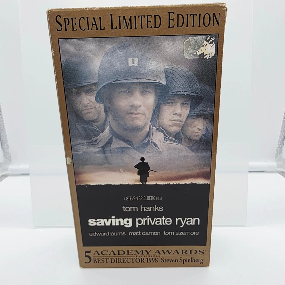 Saving Private Ryan VHS 1998 War Special Limited Edition Paramount - Image 1 of 1