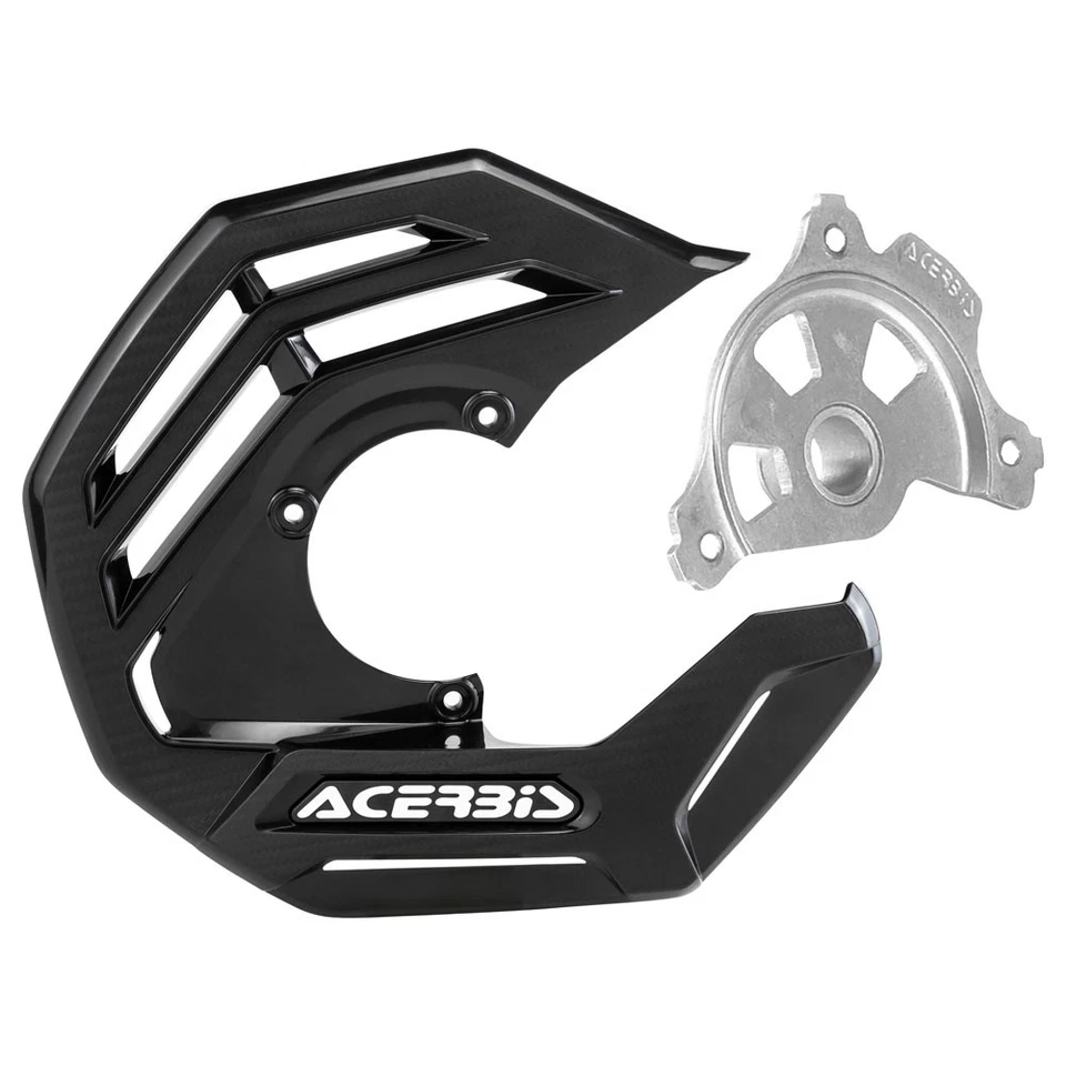Capa de disco frontal Acerbis X-Future com kit de montagem preta para KTM 300 XC-W (combustível - Imagem 1 de 1