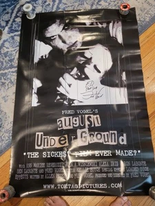 August Underground Fred Vogel Original Autogramm Poster Extreme Horror Toeteg - Bild 1 von 13