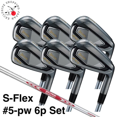 SRIXON ZXi5 Iron Wedge 5-pw 6 Set Black Chrome N.S.PRO Modus3 TOUR 110 Steel New - Image 1 of 4