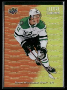 2023-24 Upper Deck Allure - Marciamento muratore flusso colore #CF-27 rosso arancione - Foto 1 di 2
