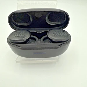 JBL Race TWS Black Wireless Bluetooth Earbuds As Is No Returns READ - Picture 1 of 7