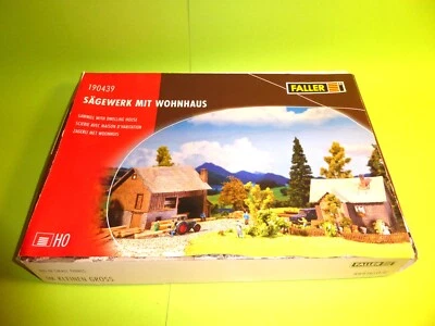 FALLER H0 190439 "Sägewerk mit Wohnhaus" ungebauter Bausatz - Bild 1 von 4