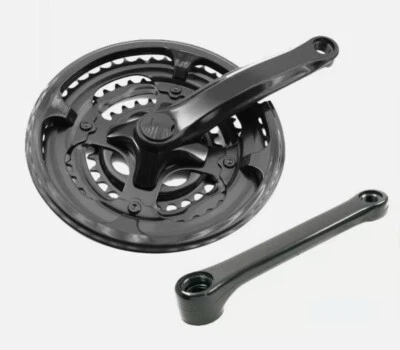 MVTEK Guarnitura Bici Mtb City 24-34-42 Pedivella 170mm Perno Quadro Bicicletta