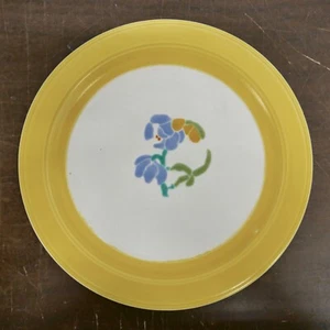 Vernon Kilns Harry Bird Floral Plate (6) from Bill Stern Estate - Picture 1 of 8