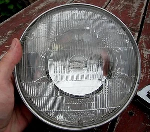 CAFE BOBBER STANDARD 7" MOTORCYCLE HEADLIGHT LIGHT. OEM JAPANESE. (06) - Picture 1 of 5