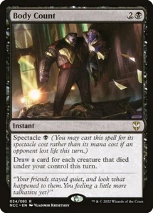 Body Count MTG Commander: Streets of New Capenna Rare NM x1 - Magic Card - Picture 1 of 1