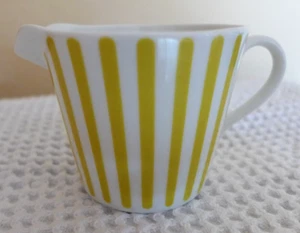 MELITTA ZÜRICH Streifen GELB mittel Milchkännchen 5-13 TOP 150 ml / Sahnegießer - Bild 1 von 3