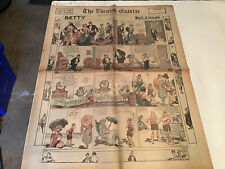Feb 23, 1925 The Evening Gazette full comics: BETTY & the KELLY KIDS +