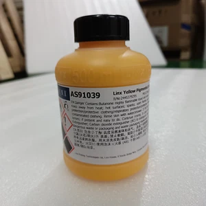 High - Performance 1039 Yellow Pigment Ink - for Linx CIJ Printers Original - Picture 1 of 5