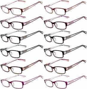 5128 Mix 12 PCS Eyewear Reading Deluxe Glasses LIQUIDATION SALE - Picture 1 of 3