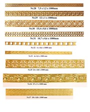 OTTONE nastro ornamentali, ottone, nastro nastro ornamentali