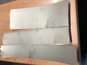 Titan Gr. 2 Foil 0,2 x 60/65/100 x L335/332/280 mm / Ti Gr. 2 Foils 0.2 mm* - Picture 1 of 1