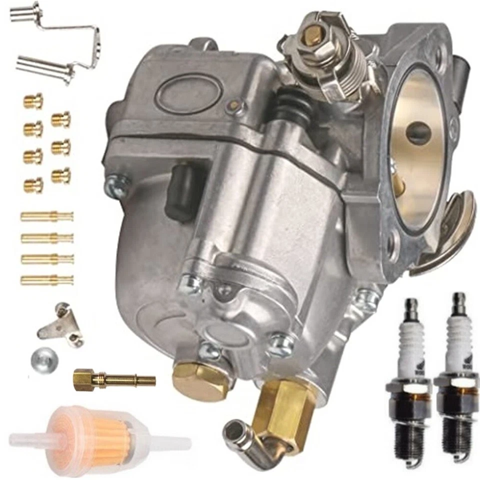 Carburador nuevo para ciclo Super E Shorty carburador Big Twin o Sportster Foto 1 de 4