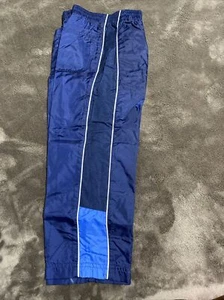 Pantalones cortavientos de nailon para niños con licencia NFL azul marino y azul claro nuevos sin etiquetas talla 4T - Imagen 1 de 7