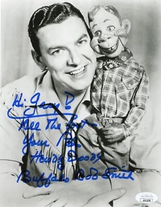 Buffalo Bob Smith Autographed 8x10 Photo JSA COA TV The Howdy Doody Show Signed - Picture 1 of 2