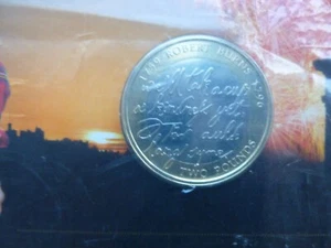 2009 UK Royal Mint Robert Burns Celebration Specimen £2 Coin Pack Sealed - Picture 1 of 4