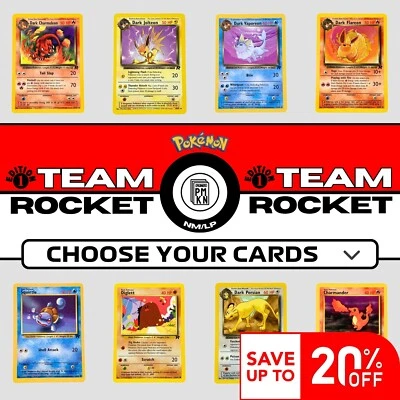 2000 Pokemon 1st Edition Team Rocket Set: Choose Your Card! - Image 1 of 2