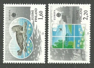 FINNLAND 1986 EUROPA MARINE LIFE SEEHUND VÖGEL SCHWALBEN NATURSCHUTZ SET POSTFRISCH - Bild 1 von 1