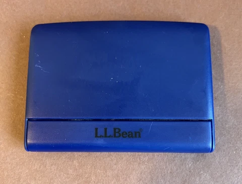 LL Bean Night Finder Digital Travel Alarm Clock Blue IN WORKING CONDITION Cover