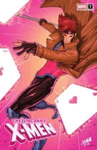 UNCANNY X-MEN #7 DAVID NAKAYAMA EXCLUSIVE TRADE VARIANT ~GAMBIT MARVEL COMICS - Picture 1 of 2