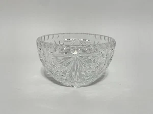Small Cut Crystal Glass Bowl - Picture 1 of 6