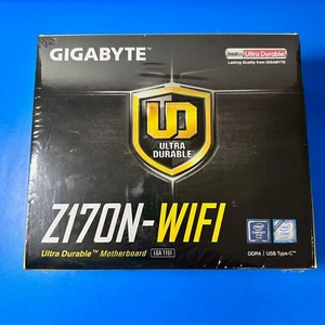 Gigabyte GA-Z170N-WIFI LGA 1151 mini ITX Motherboard Intel Z170 DDR4 (Rev 2.0) - Picture 1 of 8