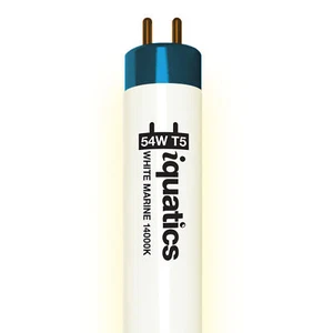 "Bombilla fluorescente para tanque de peces iQuatics T5, blanca, 54w 1150 mm 46""" - Imagen 1 de 6