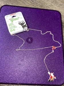 Claire’s Santa candy Cane Christmas Y Lariat Style Adjustable necklace - Picture 1 of 5