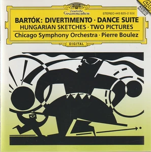Bartok: Divertimento - Dance Suite - Chicago Symphony - Pierre Boulez - CD - Picture 1 of 2