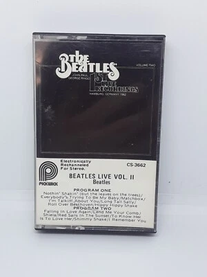 The Beatles Live Vol 2 Cassette 1979  CS-3662 - Image 1 of 4