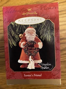 Hallmark Keepsake Ornament Santa's Friend 1997 NIB - Picture 1 of 2