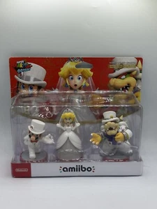 Nintendo Amiibo Wedding Triple Pack Mario Odyssey Collection - Picture 1 of 2