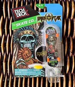 Tech Deck Skate Co. DarkStar Fingerboard Totem Skull Greg Lutzka 6/6 NEW MINT ! - Picture 1 of 3