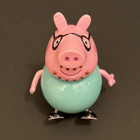 Peppa Pig Daddy Dad Pig Large 4" Figure Toy Character Options Ltd. Replacement Cover