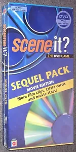 Scene It The DVD Game Sequel Pack Movie Edition Mattel Trivia NEW - Picture 1 of 3