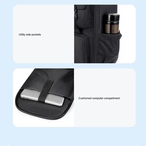 Rolling Duffle Bag With Wheels Water Proof Detachable Travel Vacuum Backpack - Picture 1 of 12