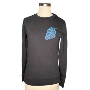 SATURDAYS NEW YORK CITY Bowery Orchid Print Crewneck Pullover Sweatshirt XS - Bild 1 von 10