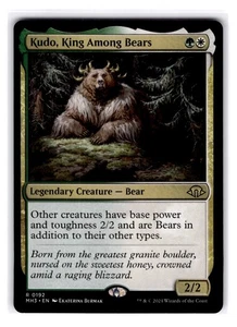 Kudo, King Among Bears R Modern Horizons 3 192 NM - Picture 1 of 2