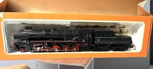 Locomotiva a vapore Hamo 8346 scala HO OBB AUSTRIAN Railways 2-10-0 con tender con scatola - Foto 1 di 9