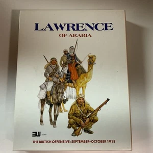 3W Wargame Boxed Lawrence of Arabia (2nd Ed) Box VG+/EX Unpunched - Bild 1 von 8