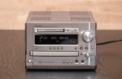 Denon D-MG33 Mini Sistema de Componentes CD MD Sintonizador Amplificador con Manual Totalmente Funcional Foto 1 de 4