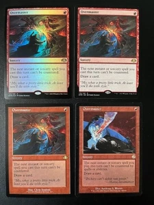 MTG- Overmaster x4 (One is FOIL) - Picture 1 of 1