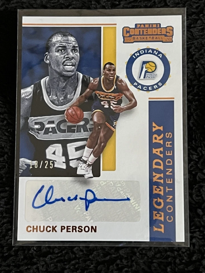 БРОНЗА С АВТОГРАФОМ CHUCK PERSON PACERS 2019–20 CONTENDERSLEGEND CONTENDERS /25 - Изображение 1 из 1