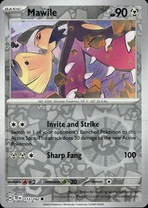 Pokemon Mawile Fuerzas Temporales 112/162 Holograma Inverso Casi Nuevo - Imagen 1 de 1