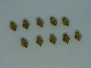 Confezione da 10 pz lotto 0,3 mm MK8 ugello estrusore filamento stampante 3D M6 hotend hot end - Foto 1 di 11
