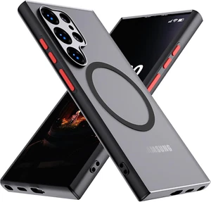 For Samsung Galaxy S25 Ultra Case with Shockproof Protection Back Cover, Black - Picture 1 of 7