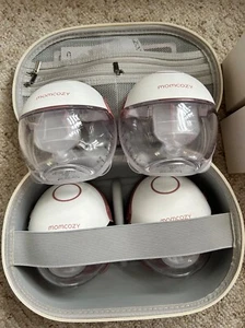 **USED** Momcozy Breast Pump Hands Free Mobile Style Wearable Pump - Picture 1 of 3